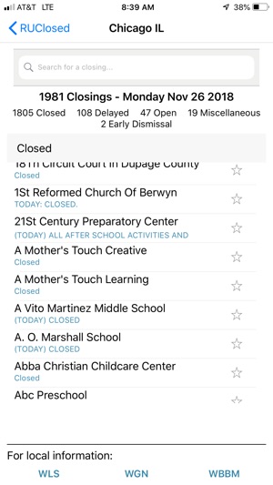 RUClosed - school/work closed?(圖6)-速報App