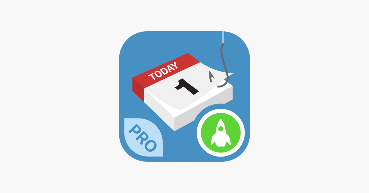 ‎Fishing Calendar Pro on the App Store