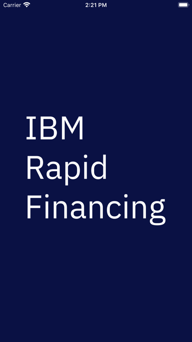 How to cancel & delete IBM Rapid Financing from iphone & ipad 1