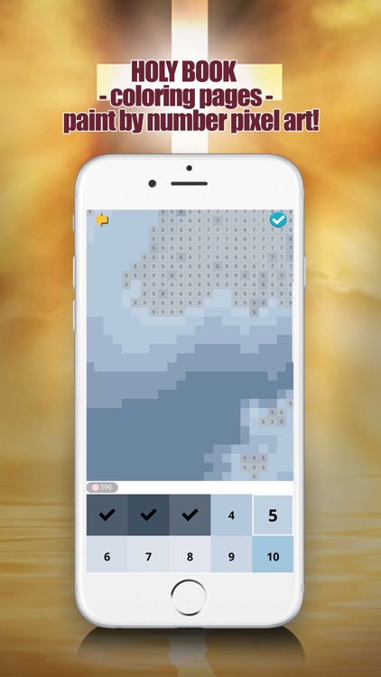 Bible Coloring By Number screenshot-5