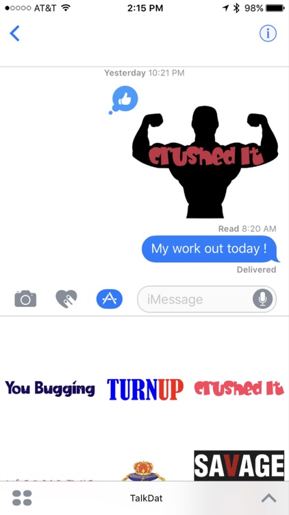 TalkDat Stickers