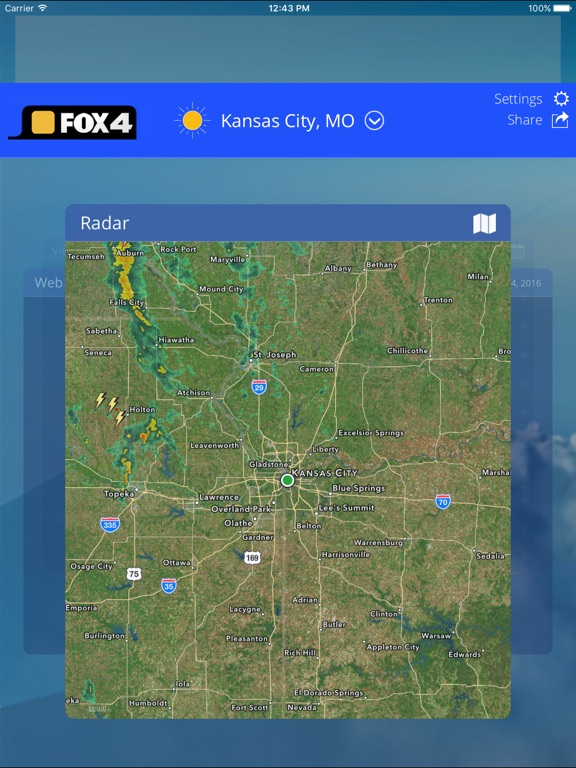 【图】WDAF Fox 4 Kansas City Weather(截图3) 【图】WDAF Fox 4 Kansas City Weather(截图3)