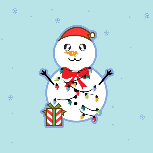 Christmas Buddy Snowman Maker Icon