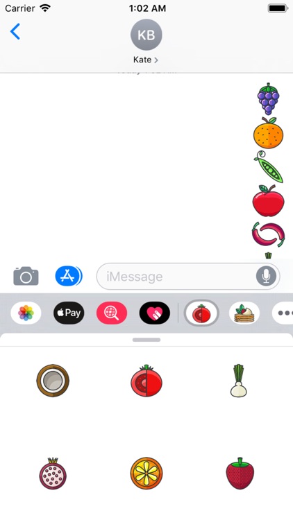 Fruits & Vegetables Stickers