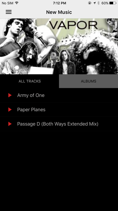 Vapor Music screenshot 3