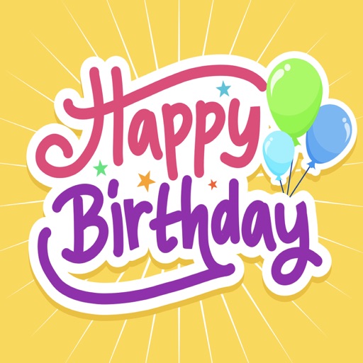 Happy Bday Card iOS App