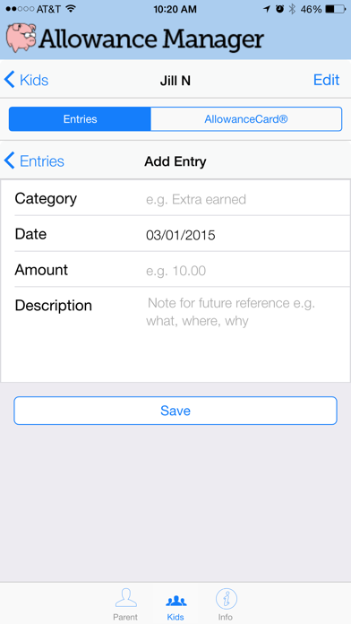How to cancel & delete Allowance Manager® from iphone & ipad 3