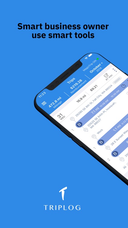 TripLog Mileage & Gas Tracker screenshot-0