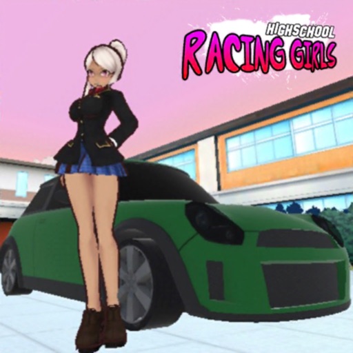 HighSchool Girls Car Racing