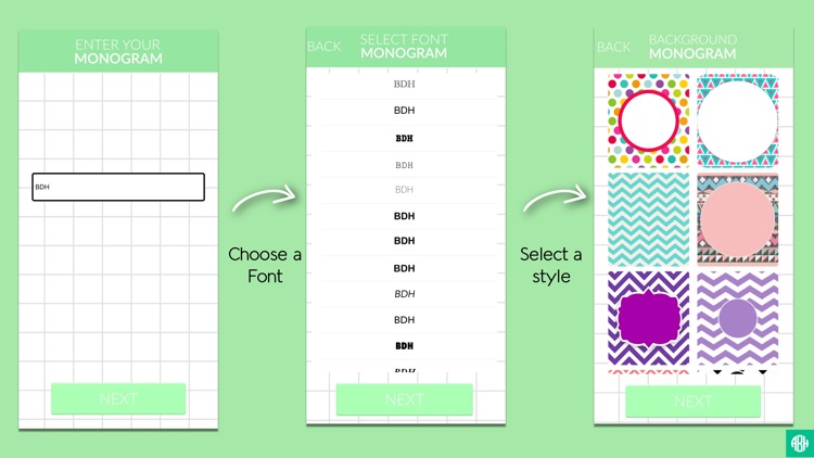 Monograms for Cricut