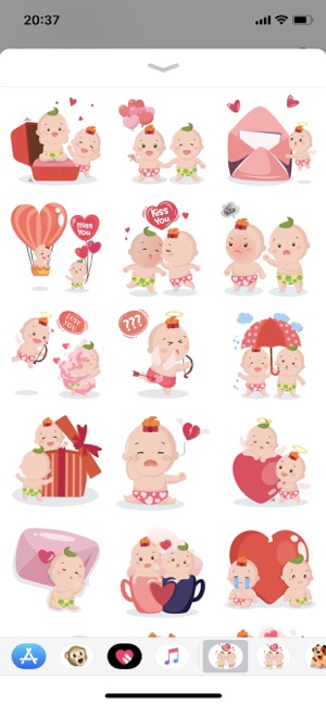 Valentine Emoji Funny Stickers(圖1)-速報App