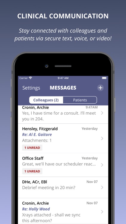 pMD Charge Capture & Messaging