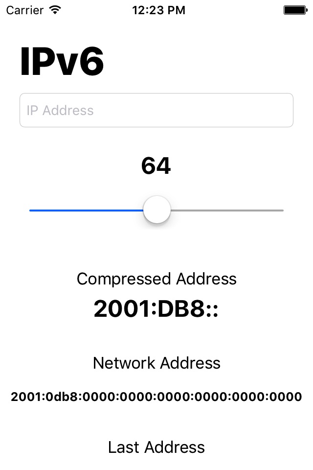 IP Subnet Calc Pro screenshot 2