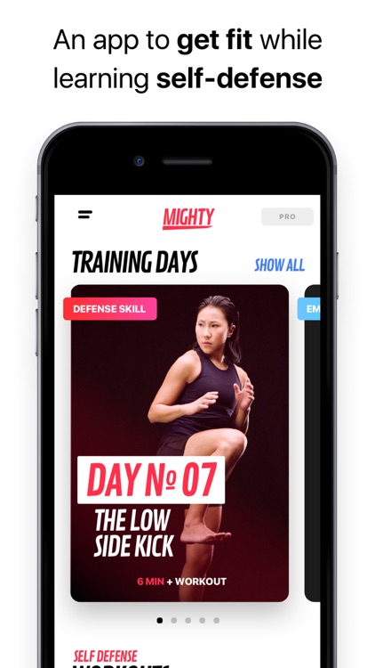 Mighty - Self Defense Fitness screenshot-0