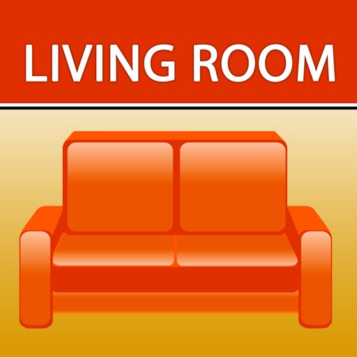 Living rooms. Interiors design iOS App