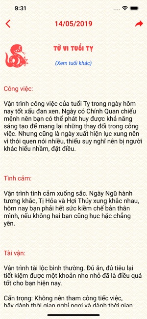 Tử Vi Hàng Ngày 2022