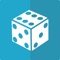 Dice simulator including 4, 6, 8, 10, 12, and 20 sided plus create your own