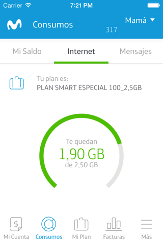 Mi Movistar Colombia screenshot 2