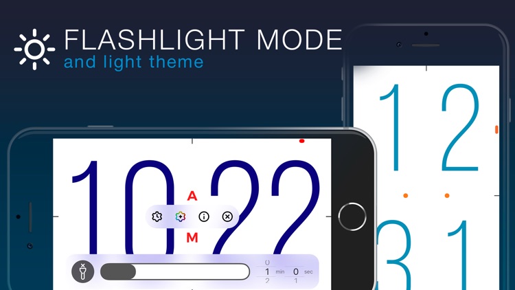 ClockPhone - big digital clock screenshot-6