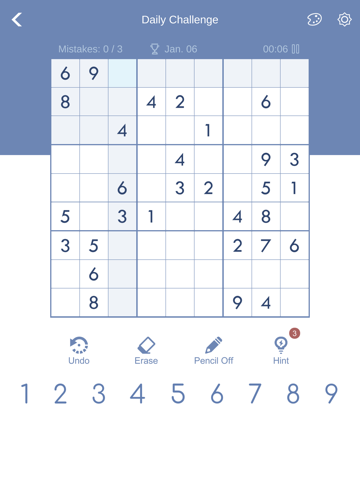 Скриншот из Sudoku - Brain Puzzle Games