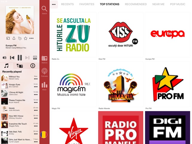 Mytuner Radio Din România Fm în App Store