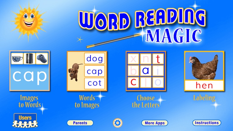 Word Reading Magic Deluxe screenshot-0