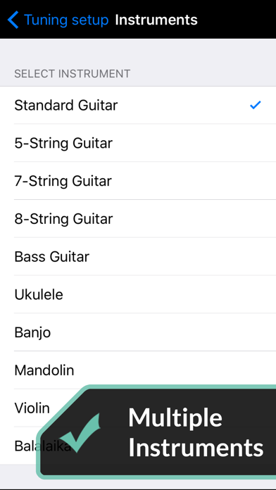 Pro Guitar Tuner Screenshot 2