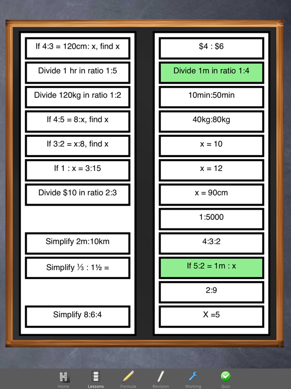 Screenshot #5 pour Ratio Made Easy
