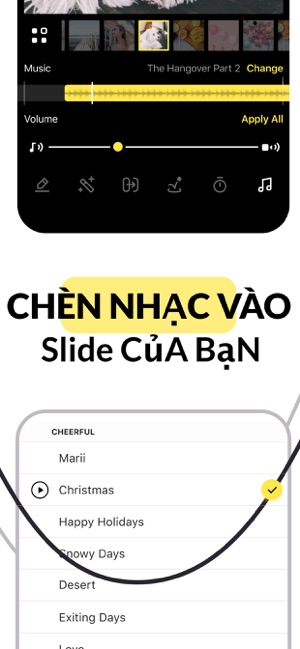 Ghép Làm video trình chiếu ảnh