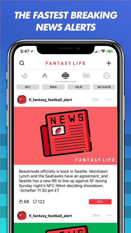 Fantasy Life: Alerts + Advice screenshot-0