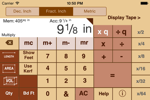 ShopCalc screenshot 2