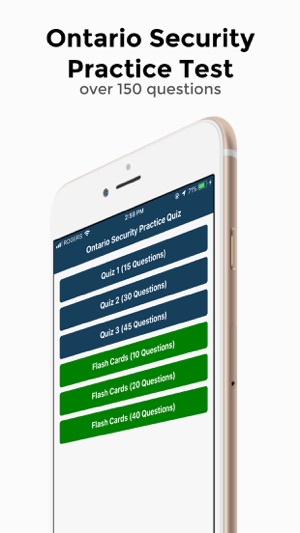 Ontario Security Practice Quiz