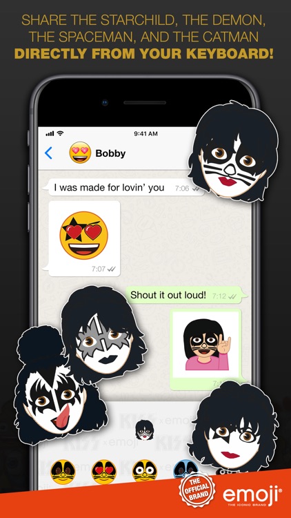 KISS® x emoji® Brand Keyboard