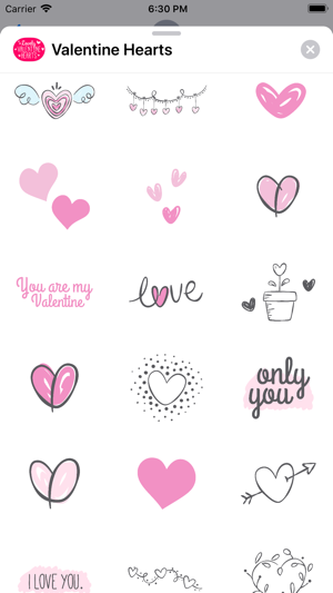 Lovely Valentine Hearts(圖2)-速報App