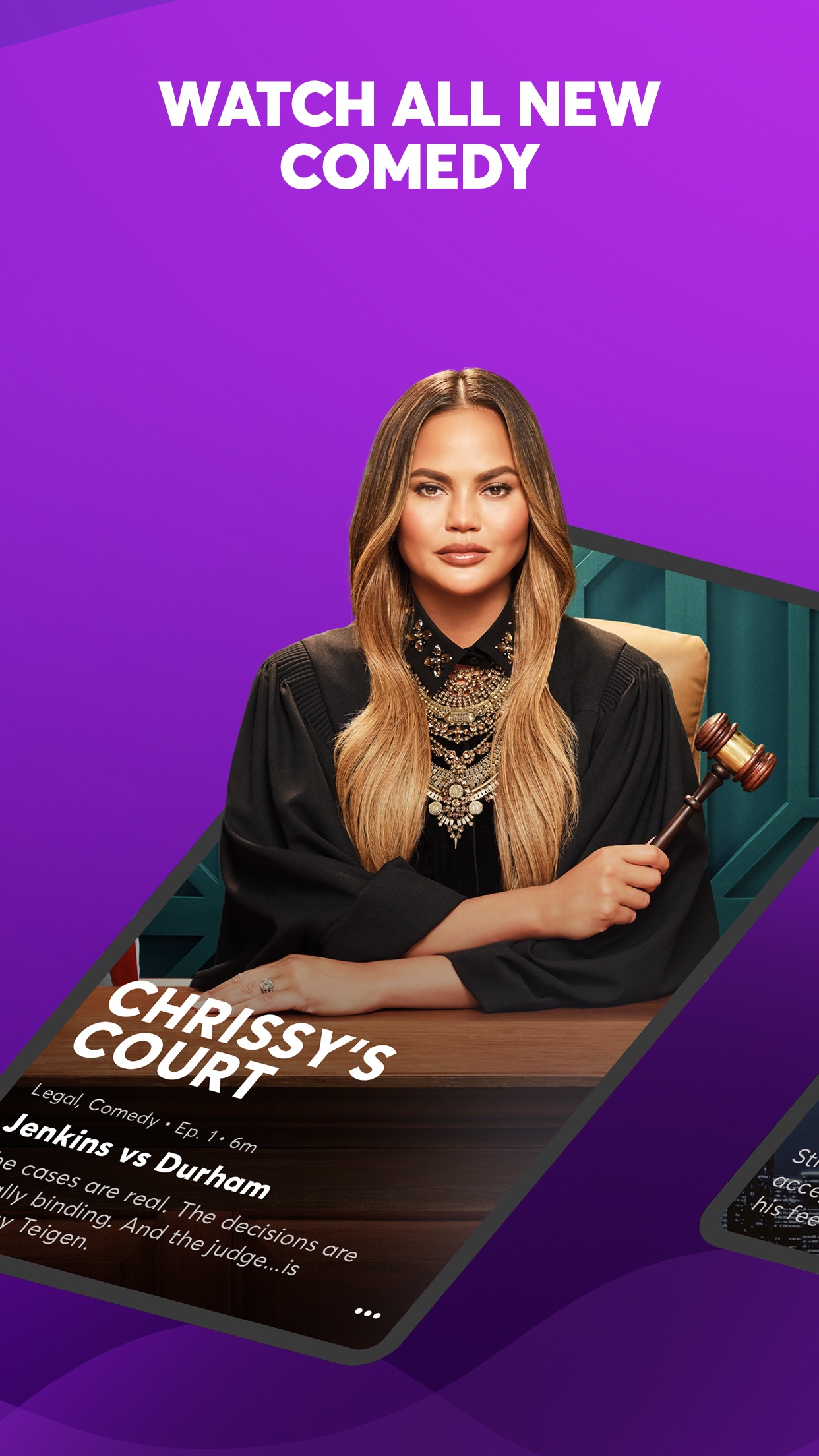 Screenshot do app Quibi: All New Original Shows