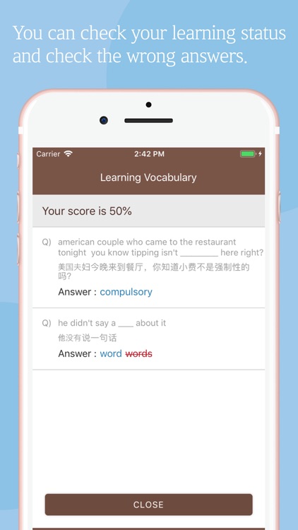 Learning Vocabulary screenshot-5