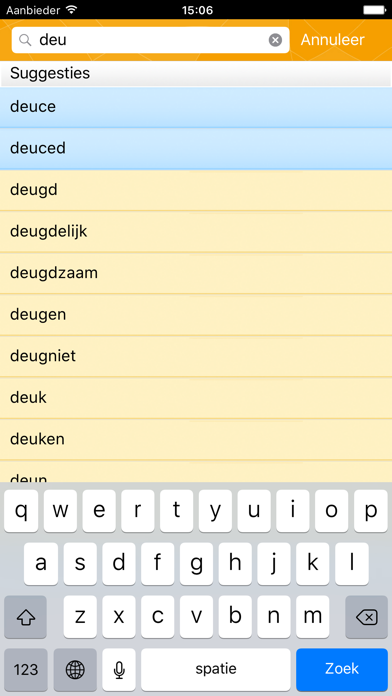 How to cancel & delete Woordenboek XL Engels <--> Nederlands Prisma from iphone & ipad 1