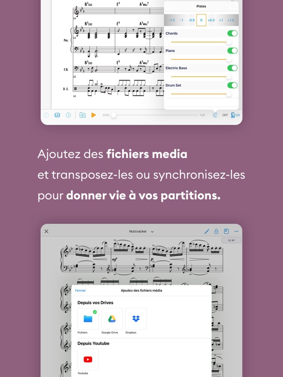Newzik: Lecteur de Partitions Newzik: Lecteur de Partitions
