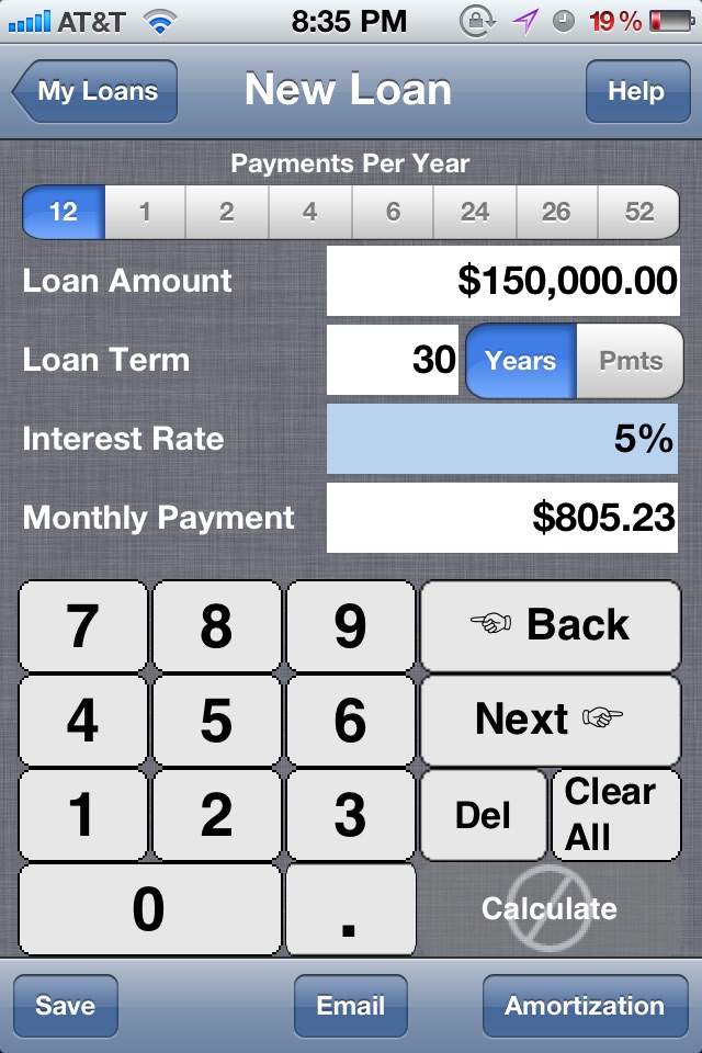 Bighorn Loan Calculator screenshot 2