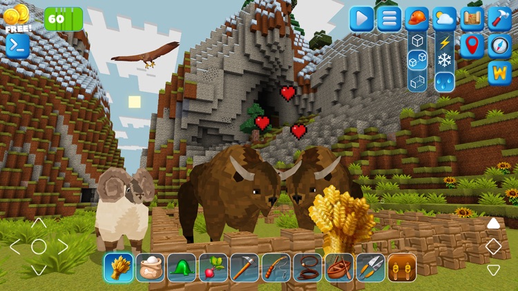 PrimalСraft 3D: Block Building screenshot-5