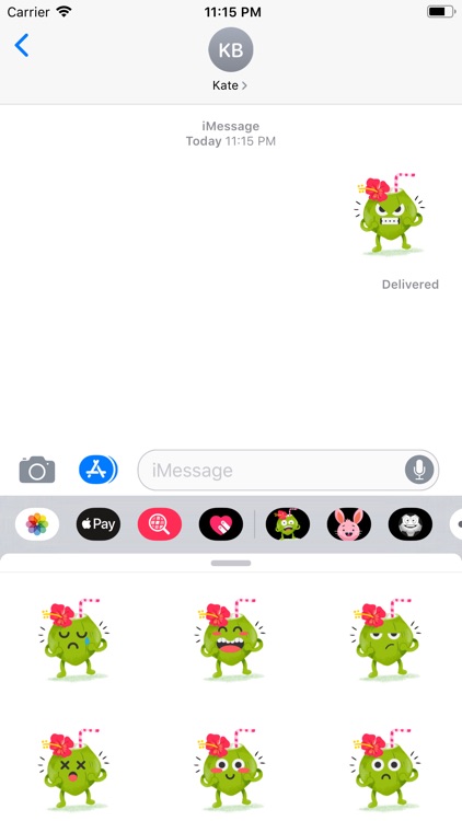 Coconut Confident Sticker