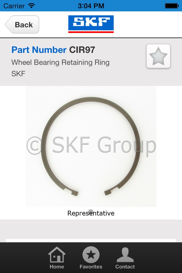 SKF Parts Info screenshot 3