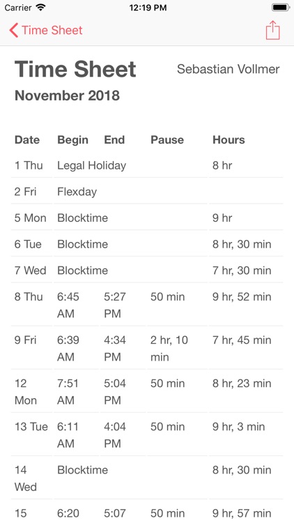 Time Guard - your time tracker screenshot-7