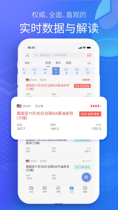 金十数据(专业版)-一秒掌握全球财经新闻资讯 screenshot1