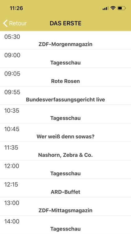 TV-Programm in Deutschland