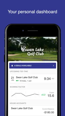 Game screenshot Swan Lake Golf Club mod apk