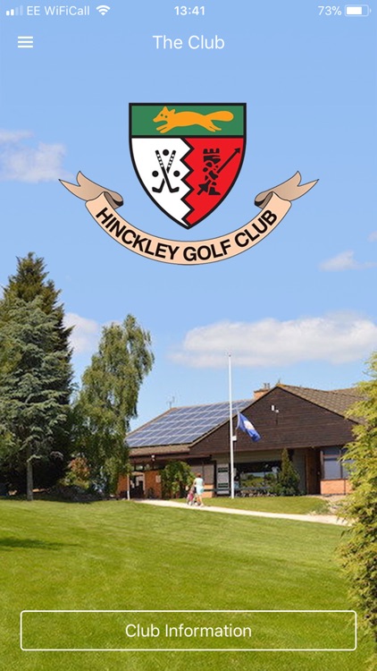 Hinckley Golf Club Members App