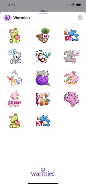 Warmies Stickers by Intelex(圖2)-速報App