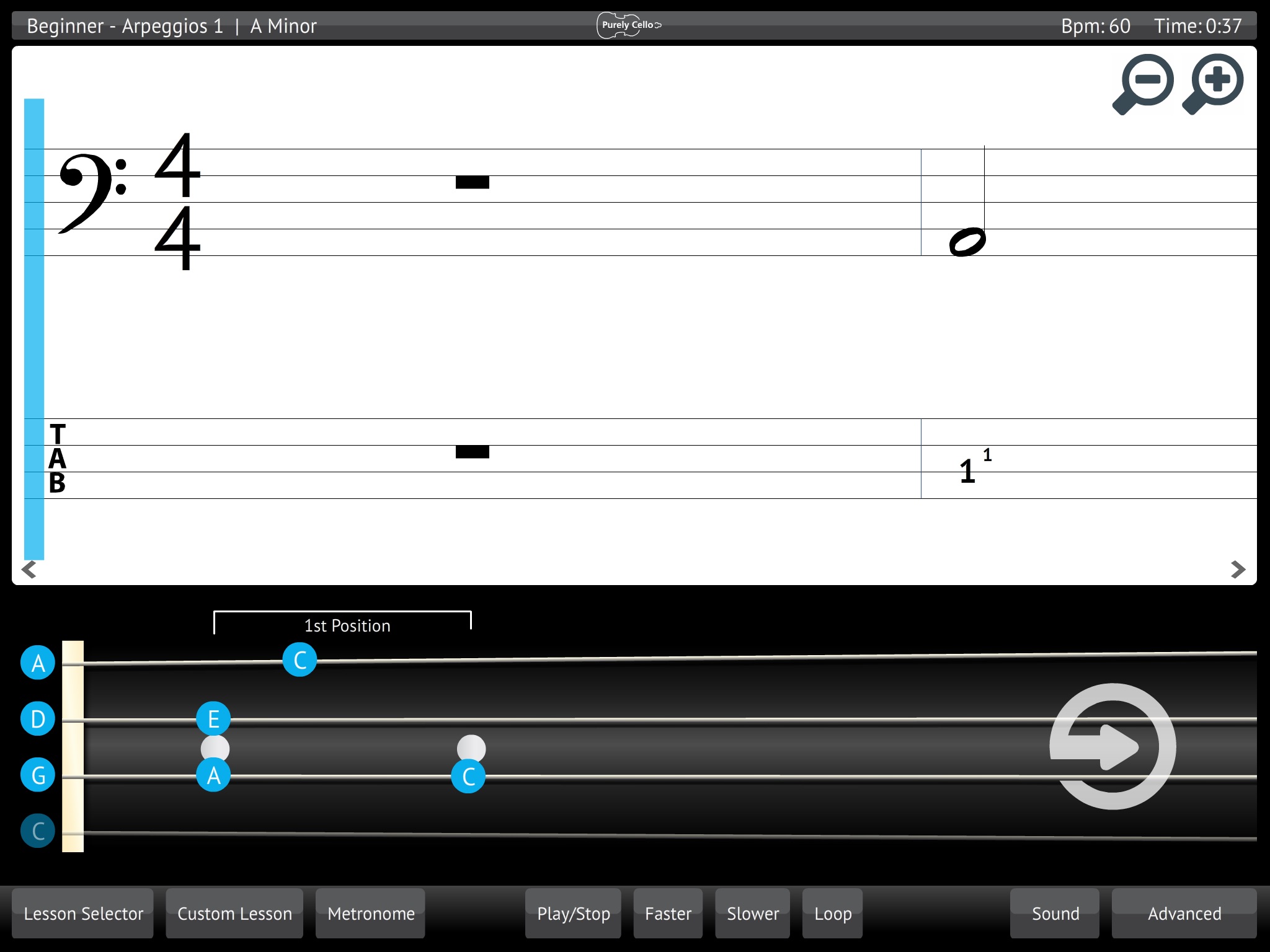 Cello Lessons & Learn screenshot 2