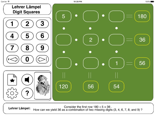 Lehrer Lämpel: Digit Squares(圖3)-速報App